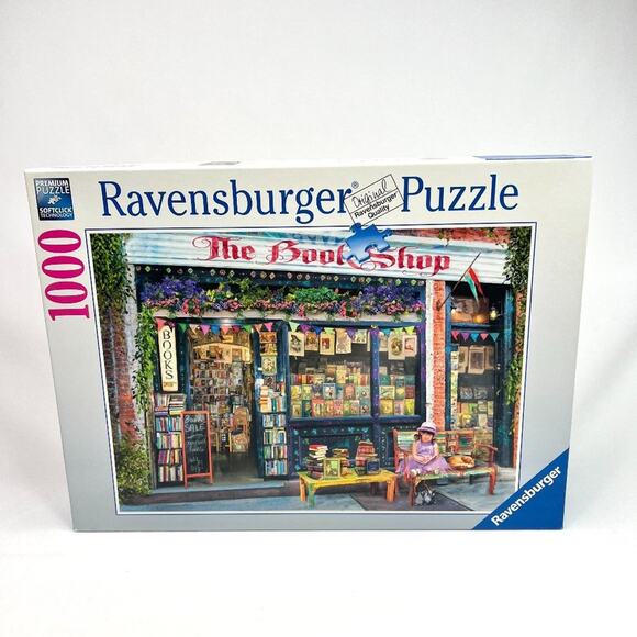 Ravensburger The Book Shop 2017 1000 Piece Puzzle - Picture 1 of 5
